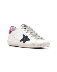 weiße Leder niedrige Sneakers von Golden Goose Deluxe Brand