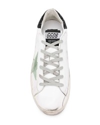weiße Leder niedrige Sneakers von Golden Goose Deluxe Brand