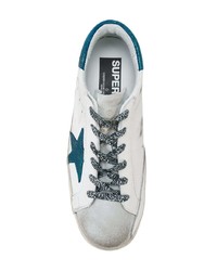 weiße Leder niedrige Sneakers von Golden Goose Deluxe Brand