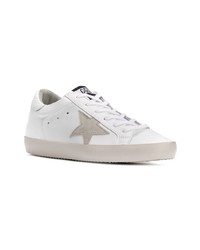 weiße Leder niedrige Sneakers von Golden Goose Deluxe Brand