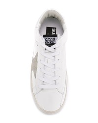 weiße Leder niedrige Sneakers von Golden Goose Deluxe Brand