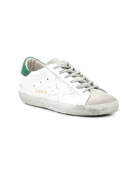 weiße Leder niedrige Sneakers von Golden Goose Deluxe Brand