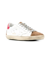 weiße Leder niedrige Sneakers von Golden Goose Deluxe Brand