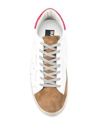 weiße Leder niedrige Sneakers von Golden Goose Deluxe Brand