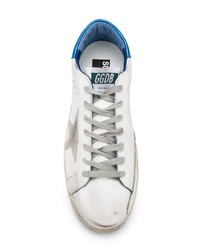 weiße Leder niedrige Sneakers von Golden Goose Deluxe Brand