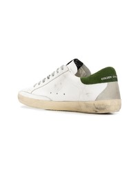 weiße Leder niedrige Sneakers von Golden Goose Deluxe Brand