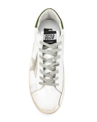 weiße Leder niedrige Sneakers von Golden Goose Deluxe Brand