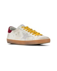 weiße Leder niedrige Sneakers von Golden Goose Deluxe Brand