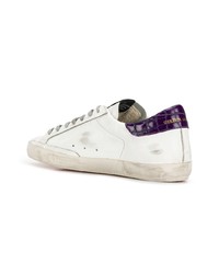 weiße Leder niedrige Sneakers von Golden Goose Deluxe Brand