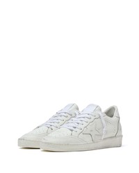 weiße Leder niedrige Sneakers von Golden Goose