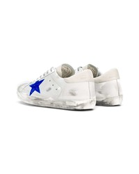 weiße Leder niedrige Sneakers von Golden Goose Deluxe Brand