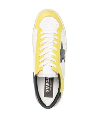 weiße Leder niedrige Sneakers von Golden Goose