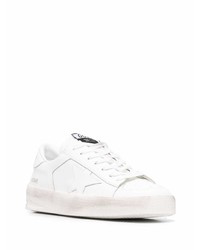 weiße Leder niedrige Sneakers von Golden Goose