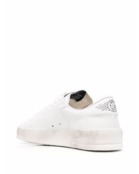 weiße Leder niedrige Sneakers von Golden Goose