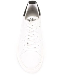 weiße Leder niedrige Sneakers von Golden Goose Deluxe Brand