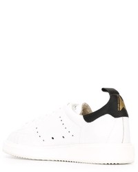 weiße Leder niedrige Sneakers von Golden Goose Deluxe Brand