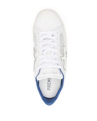 weiße Leder niedrige Sneakers von Premiata