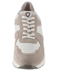 weiße Leder niedrige Sneakers von Strellson