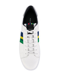 weiße Leder niedrige Sneakers von Ps By Paul Smith