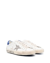 weiße Leder niedrige Sneakers von Golden Goose