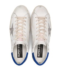 weiße Leder niedrige Sneakers von Golden Goose