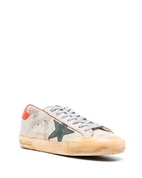 weiße Leder niedrige Sneakers von Golden Goose