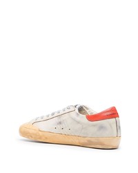 weiße Leder niedrige Sneakers von Golden Goose