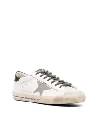 weiße Leder niedrige Sneakers von Golden Goose