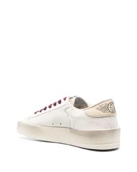 weiße Leder niedrige Sneakers von Golden Goose