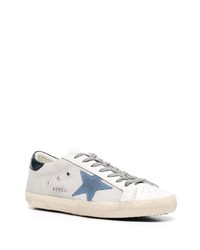 weiße Leder niedrige Sneakers von Golden Goose