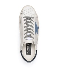 weiße Leder niedrige Sneakers von Golden Goose