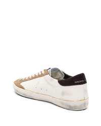 weiße Leder niedrige Sneakers von Golden Goose