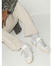 weiße Leder niedrige Sneakers von Golden Goose