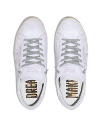 weiße Leder niedrige Sneakers von Golden Goose