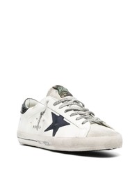 weiße Leder niedrige Sneakers von Golden Goose