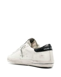 weiße Leder niedrige Sneakers von Golden Goose