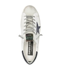 weiße Leder niedrige Sneakers von Golden Goose