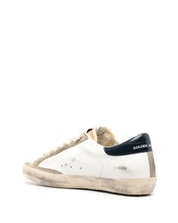 weiße Leder niedrige Sneakers von Golden Goose