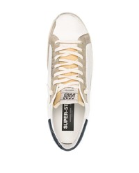 weiße Leder niedrige Sneakers von Golden Goose