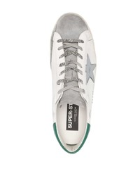 weiße Leder niedrige Sneakers von Golden Goose