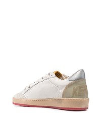 weiße Leder niedrige Sneakers von Golden Goose