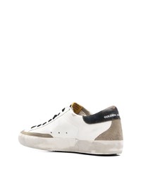 weiße Leder niedrige Sneakers von Golden Goose