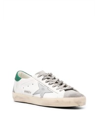 weiße Leder niedrige Sneakers von Golden Goose