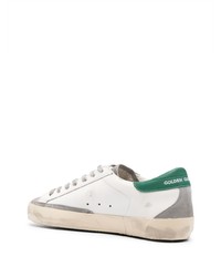 weiße Leder niedrige Sneakers von Golden Goose