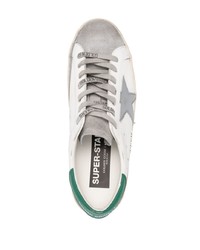 weiße Leder niedrige Sneakers von Golden Goose