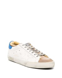 weiße Leder niedrige Sneakers von Golden Goose