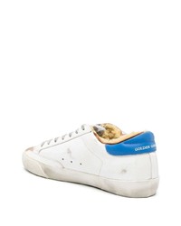 weiße Leder niedrige Sneakers von Golden Goose