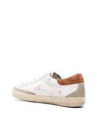 weiße Leder niedrige Sneakers von Golden Goose