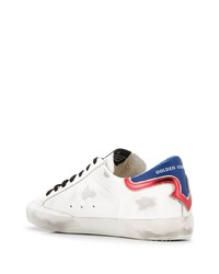 weiße Leder niedrige Sneakers von Golden Goose