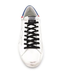 weiße Leder niedrige Sneakers von Golden Goose